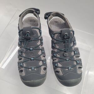 Khombu Crystal Grey River / Hiker Sandals Water Ready Size Women's 8M